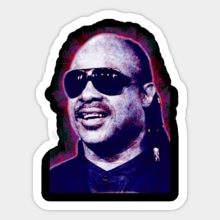 Keep Wondering with Stevie Wonder Sticker